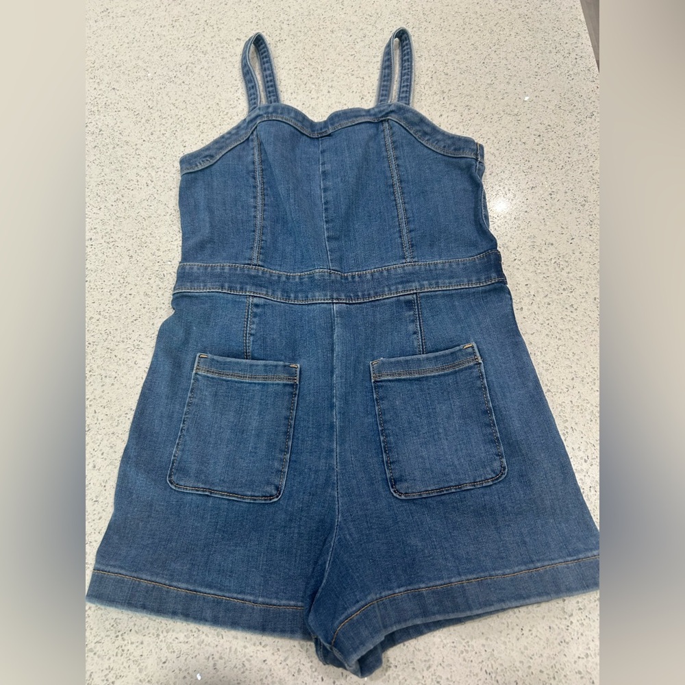 Denim Kids Romper